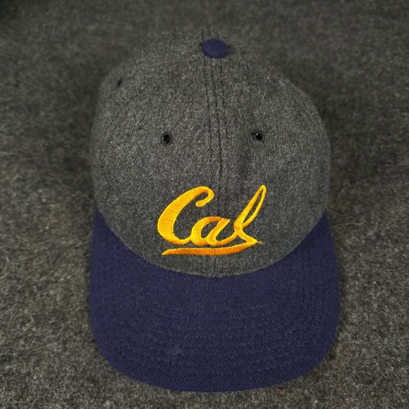Paulson Other - Vintage Cal Berkeley Golden Bears Fitted Gray Blue Wool Hat 7 1/4 Made in USA